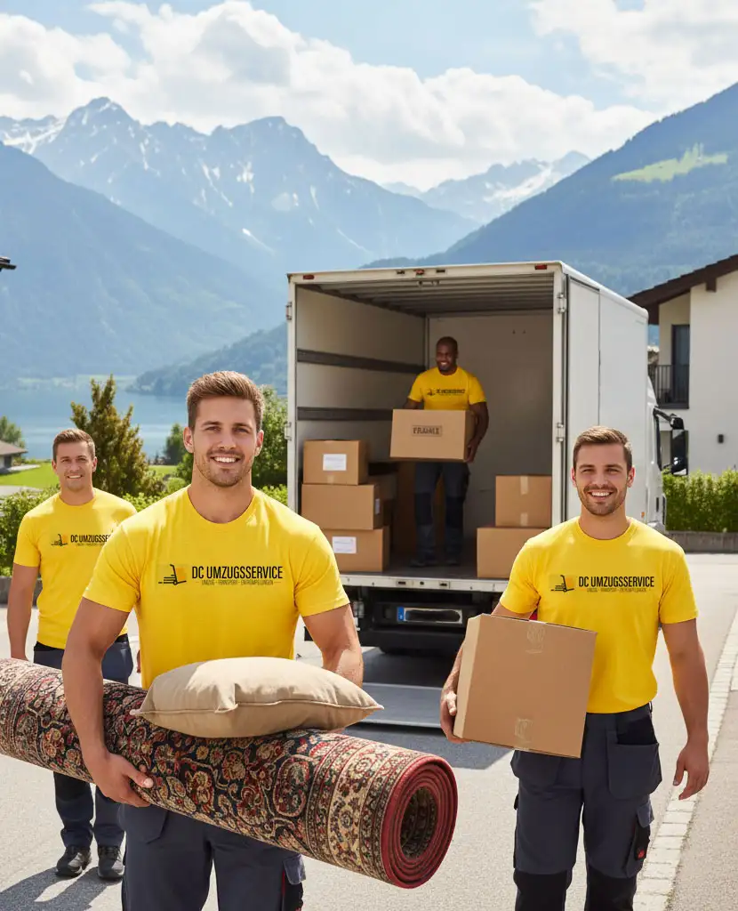 Oberösterreich Umzug – Umzugsfirma Oberösterreich Möbelpacker von DC Umzugsservice in Klagenfurt beim sicheren Transport von Möbeln